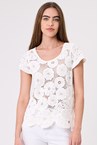 ADORN TOP - cream