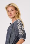 FORTUNE DRESS - navy
