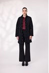 ENTRANCE COAT - black