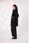 ENTRANCE COAT - black