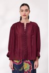 VISION SHIRT - merlot