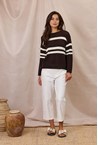 MILAN KNIT TOP - cocoa