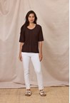 AMBER TOP - cocoa