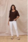 AMBER TOP - cocoa