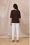 AMBER TOP - cocoa