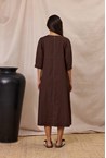 SIROCCO DRESS - cocoa