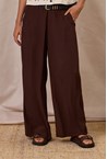 GLIDE PANT - cocoa