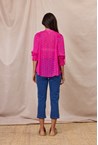 TEMPLE SHIRT - fuchsia