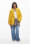 COAT - mustard