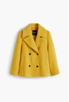 COAT - mustard