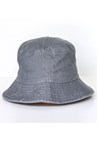 WASHED BUCKET HAT - grey