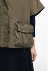 NYLON PONCHO - olive