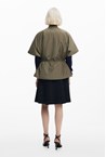 NYLON PONCHO - olive