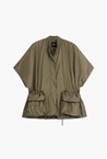 NYLON PONCHO - olive