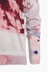 PRINTED KNIT SWEATER - print