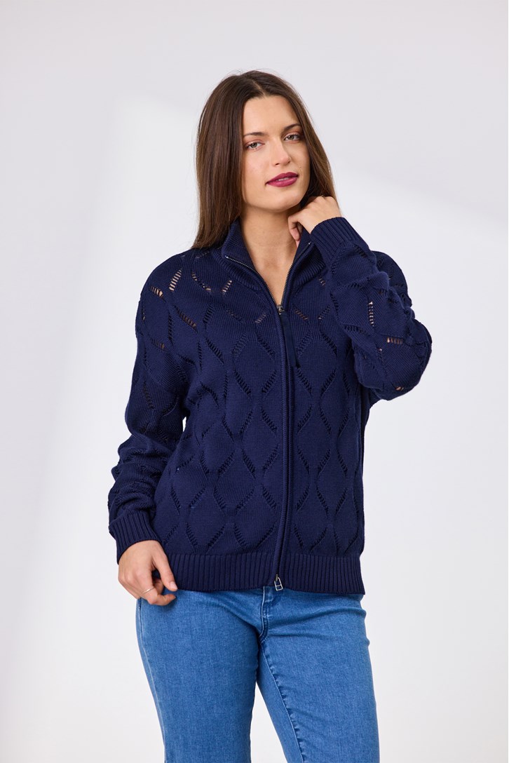 RENEE ZIP FRONT MERINO JACKET