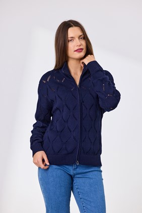 RENEE ZIP FRONT MERINO JACKET