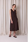 APEX DRESS - cocoa