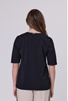 NOELLE TEE - black