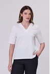 NOELLE TEE - white