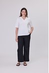 NOELLE TEE - white