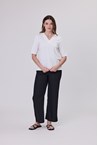 NOELLE TEE - white