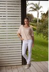 RUTH TOP - peach