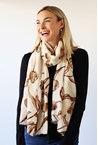 TULIP SCARF - cream