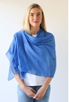 PLAIN SCARF - cobalt