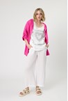 MARCO HOOD JACKET - fuschia