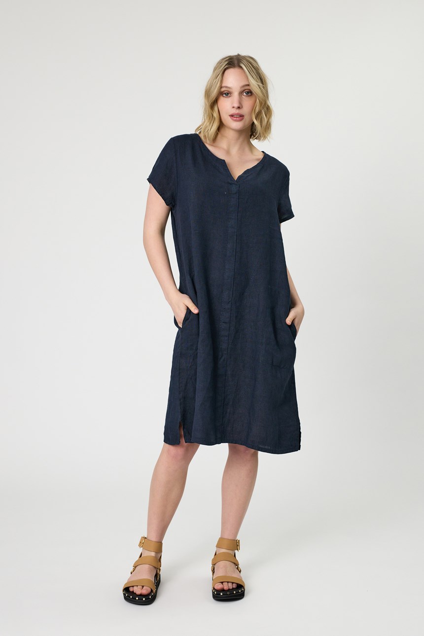 RAPALLO LINEN DRESS