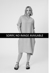 TURIN LINEN DRESS - navy