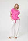 CELLO PALAZZO PANT - white