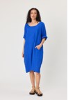 STELLANA DRESS - cobalt