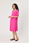 STELLANA DRESS - fuschia