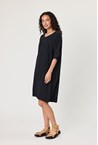 SARDINEA DRESS - black