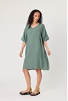 SARDINEA DRESS - olive