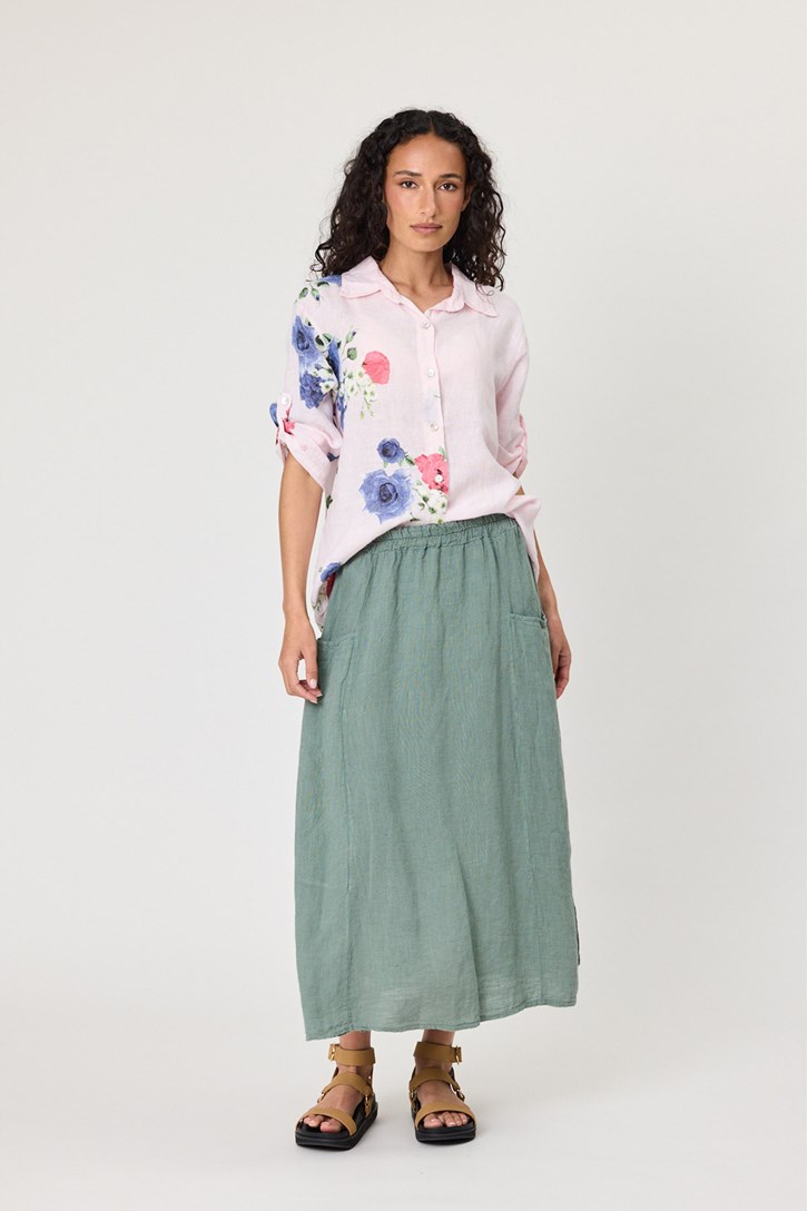 CERATA LINEN SKIRT