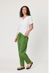 MIA POCKET PANT - olive