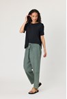 VANO STITCH PANT - olive