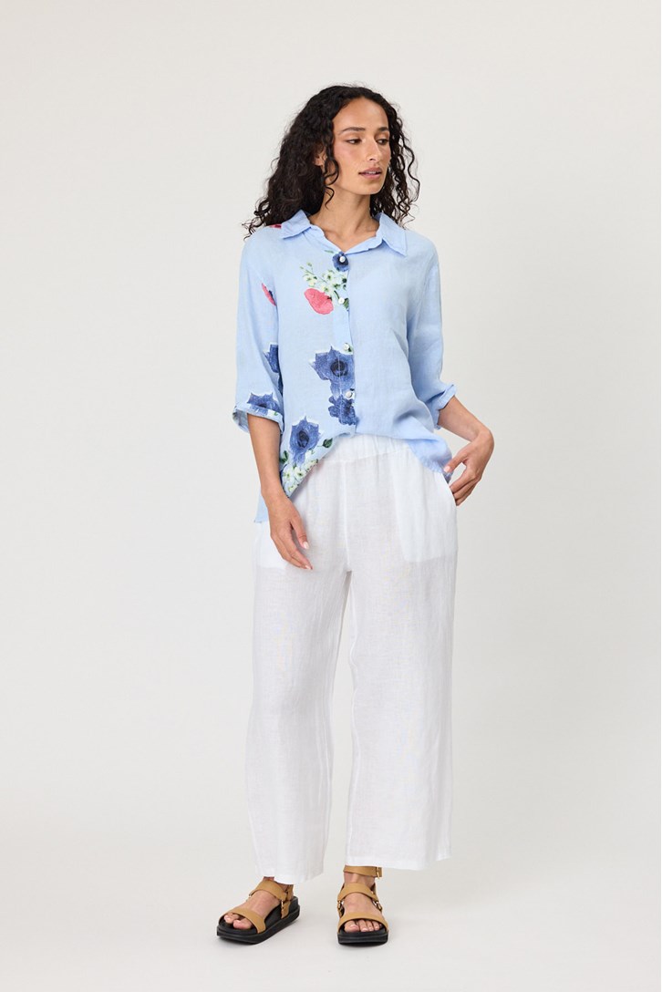 LINEN PISA PANT