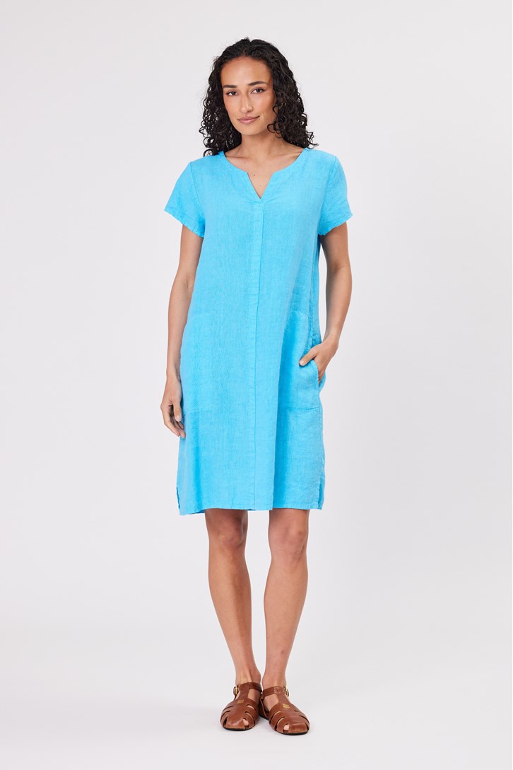 LINEN DRESS