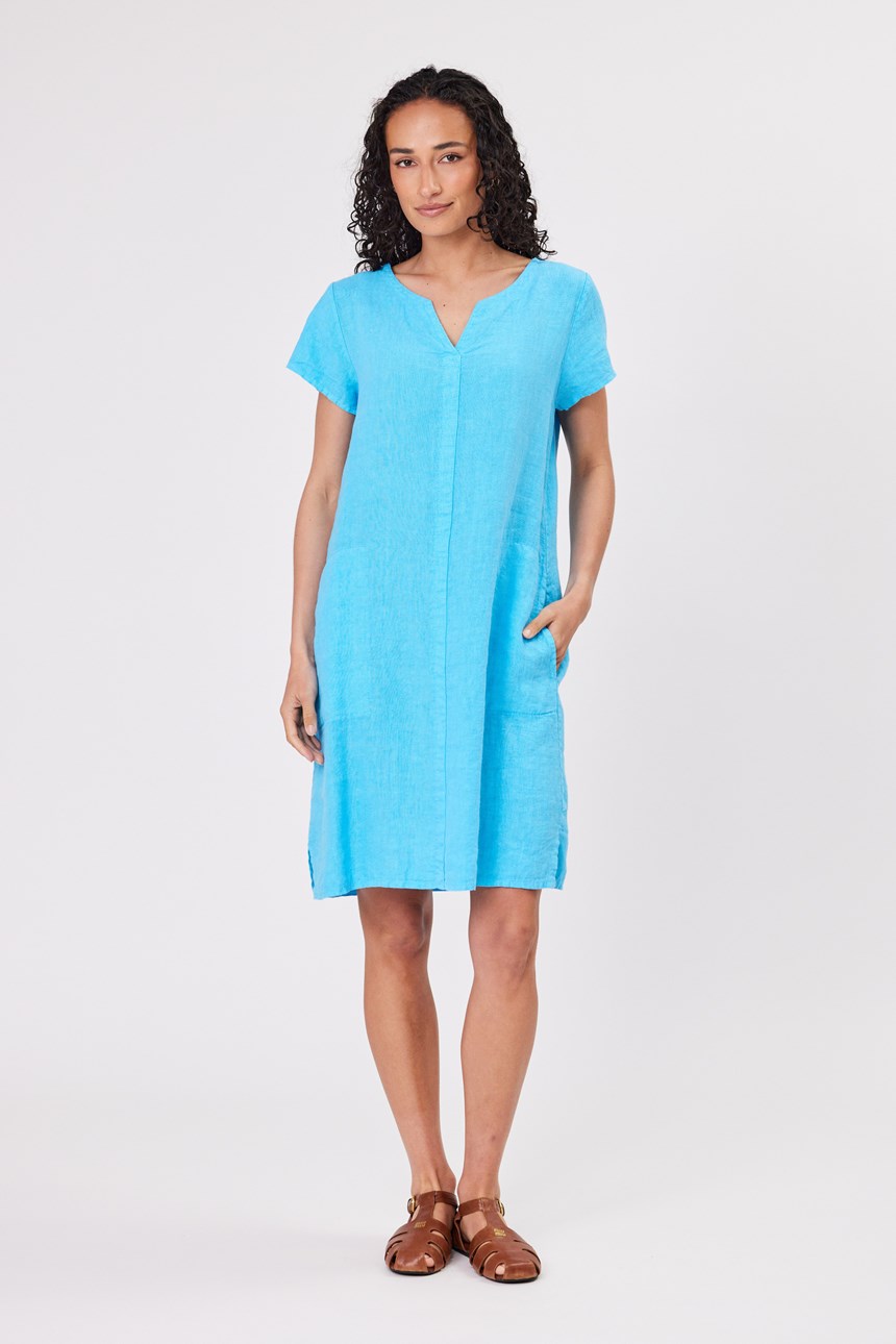 LINEN DRESS