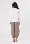 COTTON LACE SHIRT - white