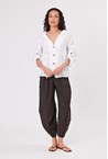 LINEN JACKET - white