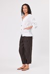 LINEN JACKET - white