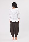 LINEN JACKET - white