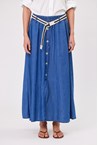 VISC SKIRT - denim