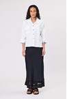 COTTON JACKET - white