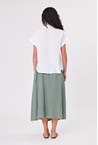 LINEN POCKET SHIRT - white